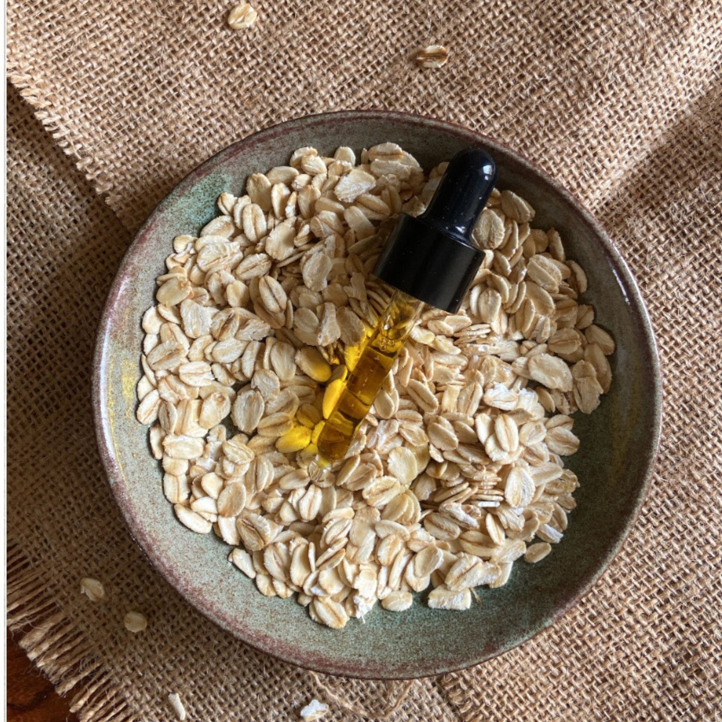 Organic oat oil