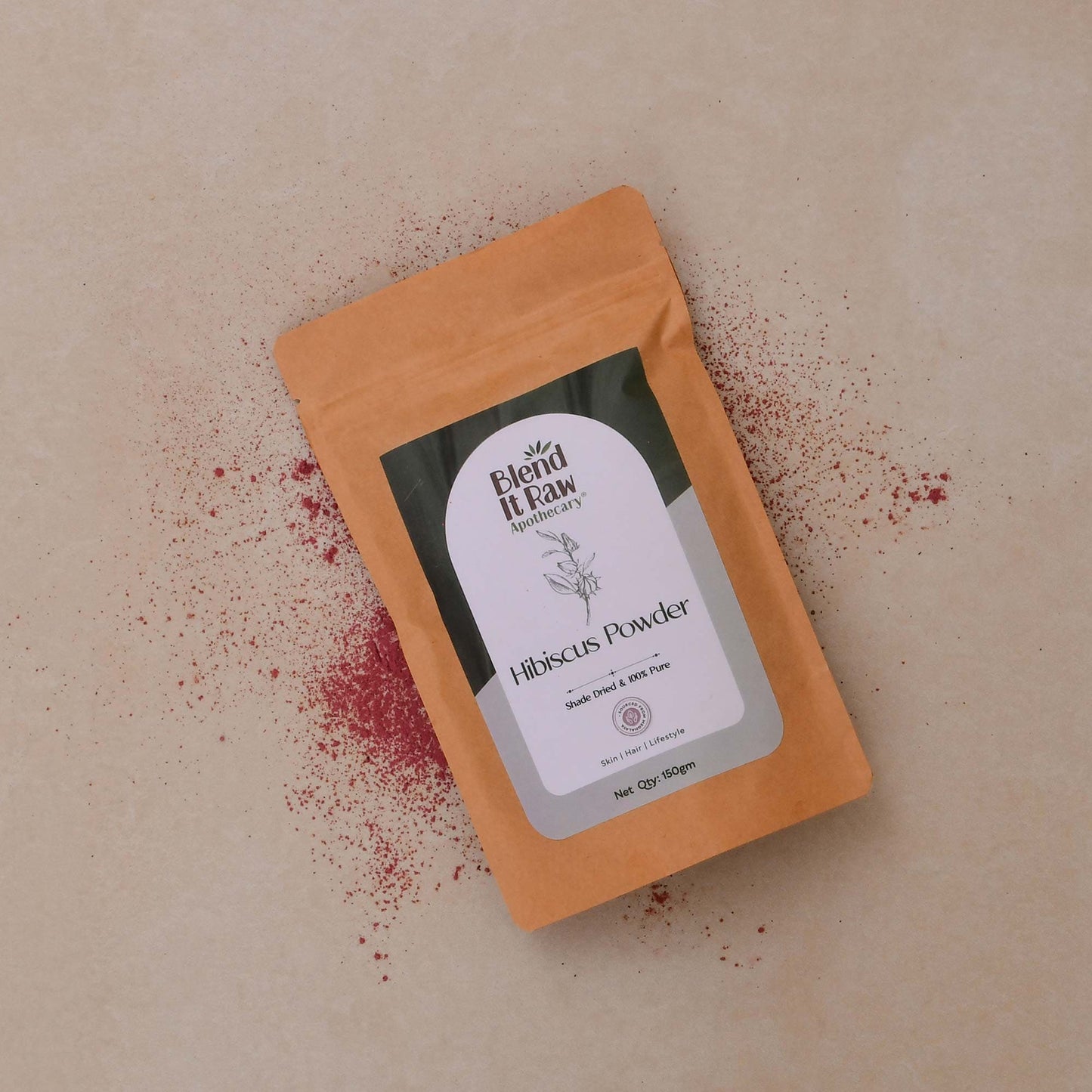 Hibiscus Flower Powder Face Mask