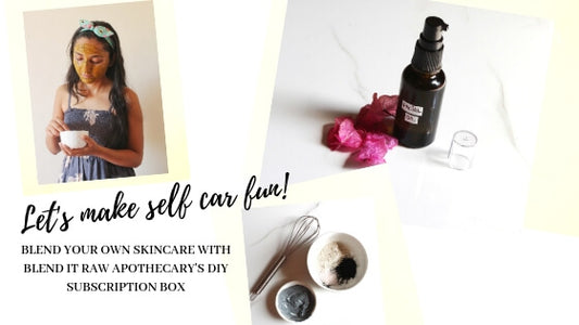 Blend Your Own Skincare With Our DIY Subscription Box