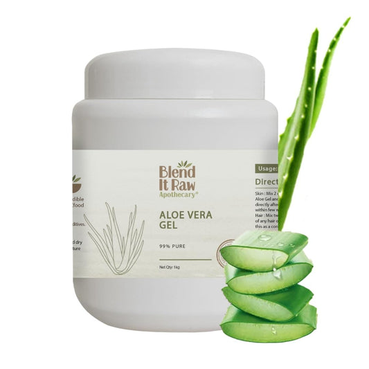 Pure Aloe Vera Gel, 1 kg [Bulk Aloevera Gel]