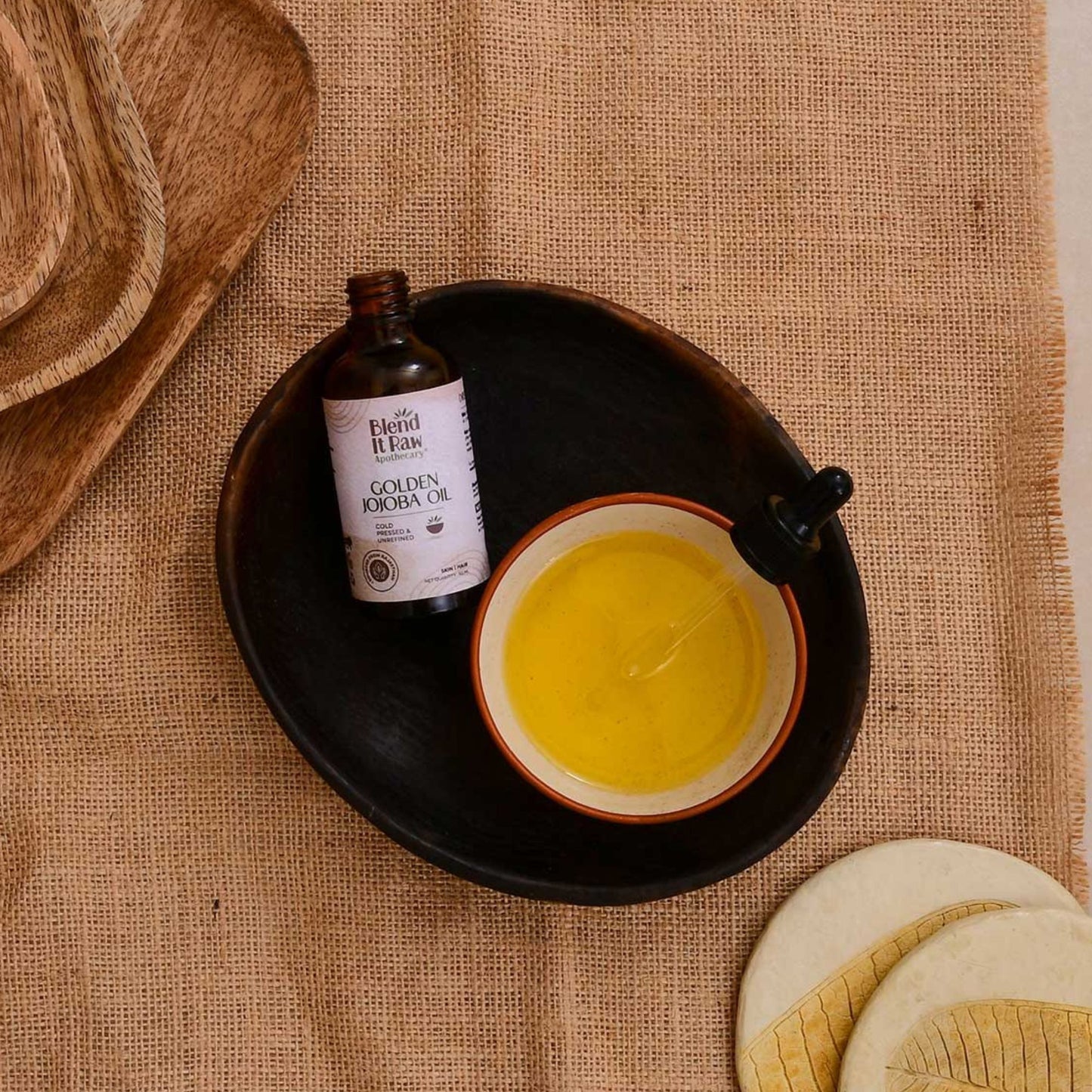 Golden Jojoba Oil [Unrefined & Cold Pressed]