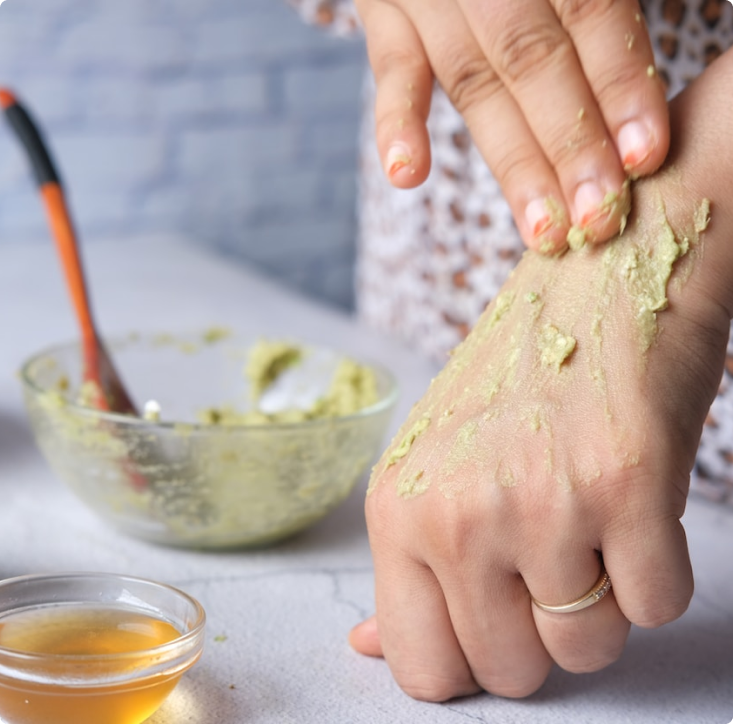 Organic clay for skincare