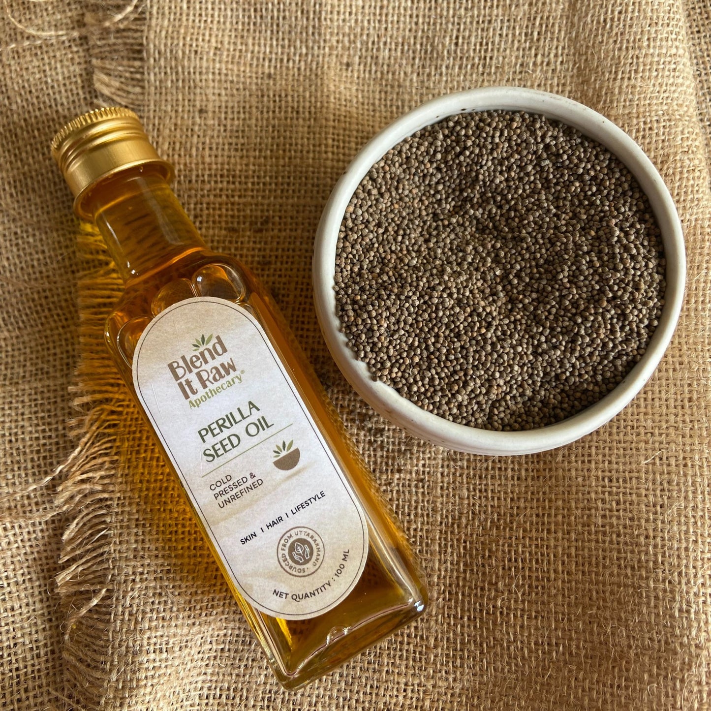 Perilla Seed Oil | Dry Oil for Skin, Hair & Body