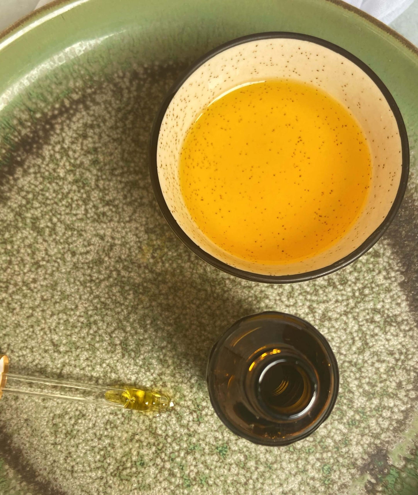 Golden jojoba oil