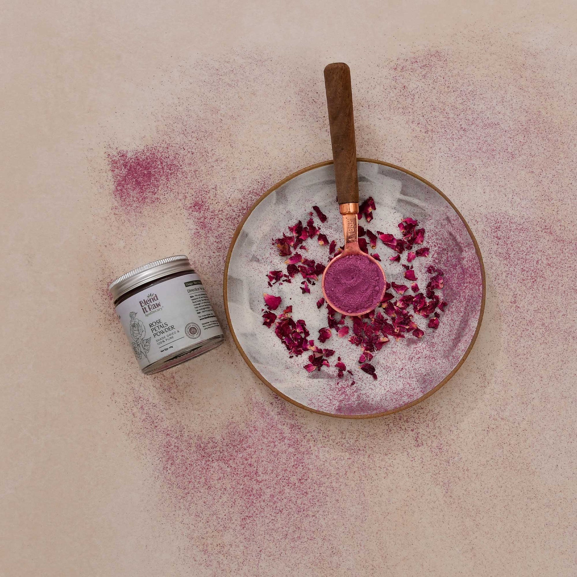 How to make rose petal powder at home, DIY rose petals powder