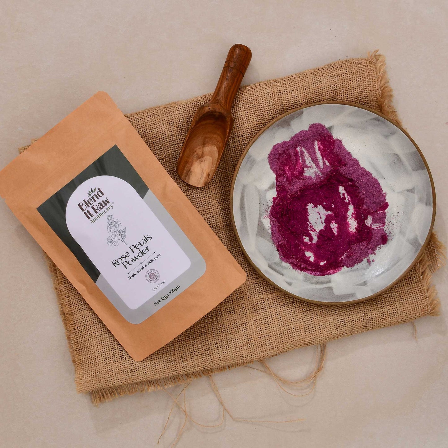 Rose powder - Blend It Raw