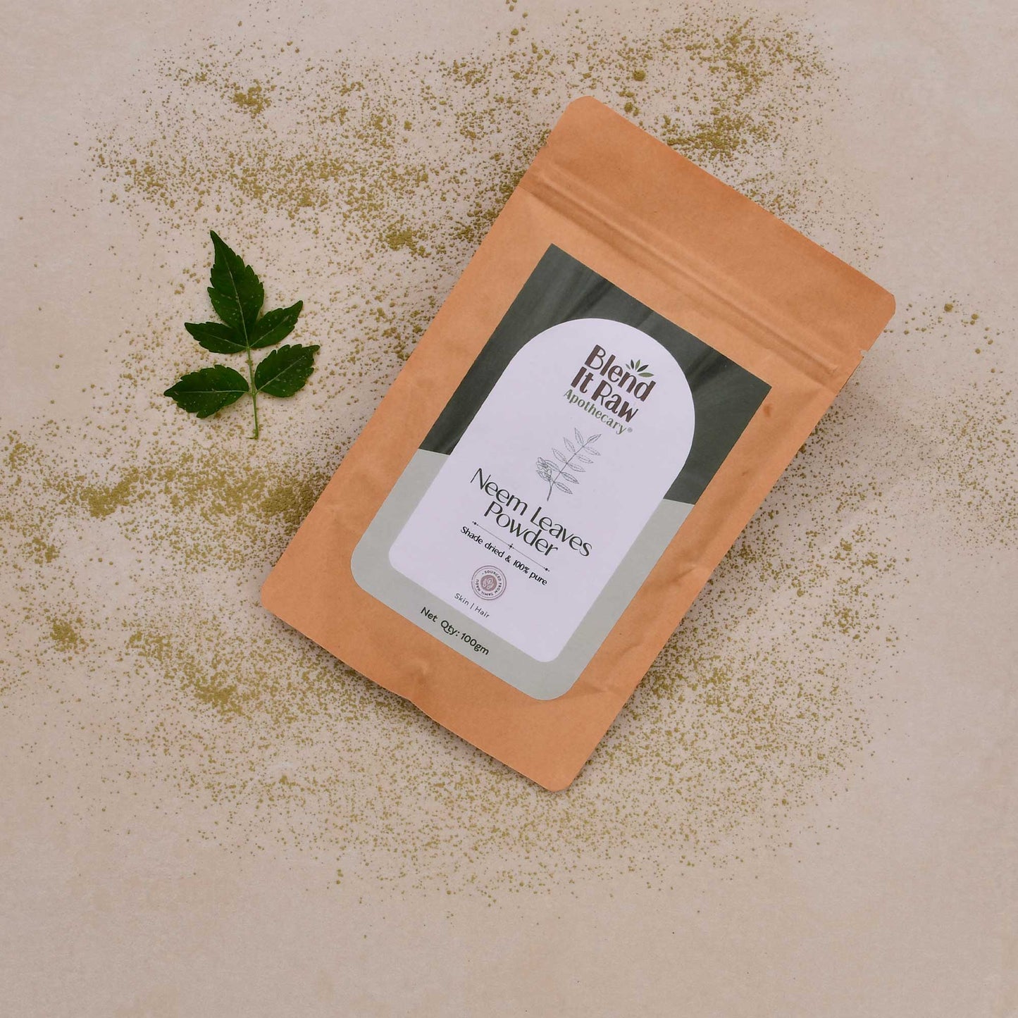 Neem powder - Blend It Raw Apothecary