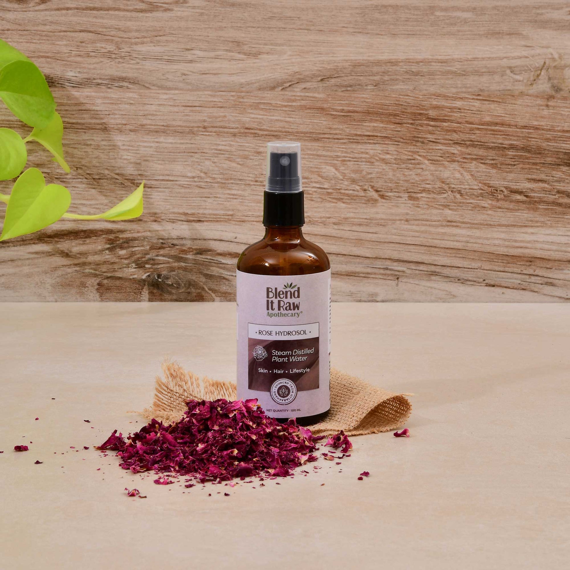blend it raw apothecary, blend it raw beauty, organic hydrosols, hydrosols in India