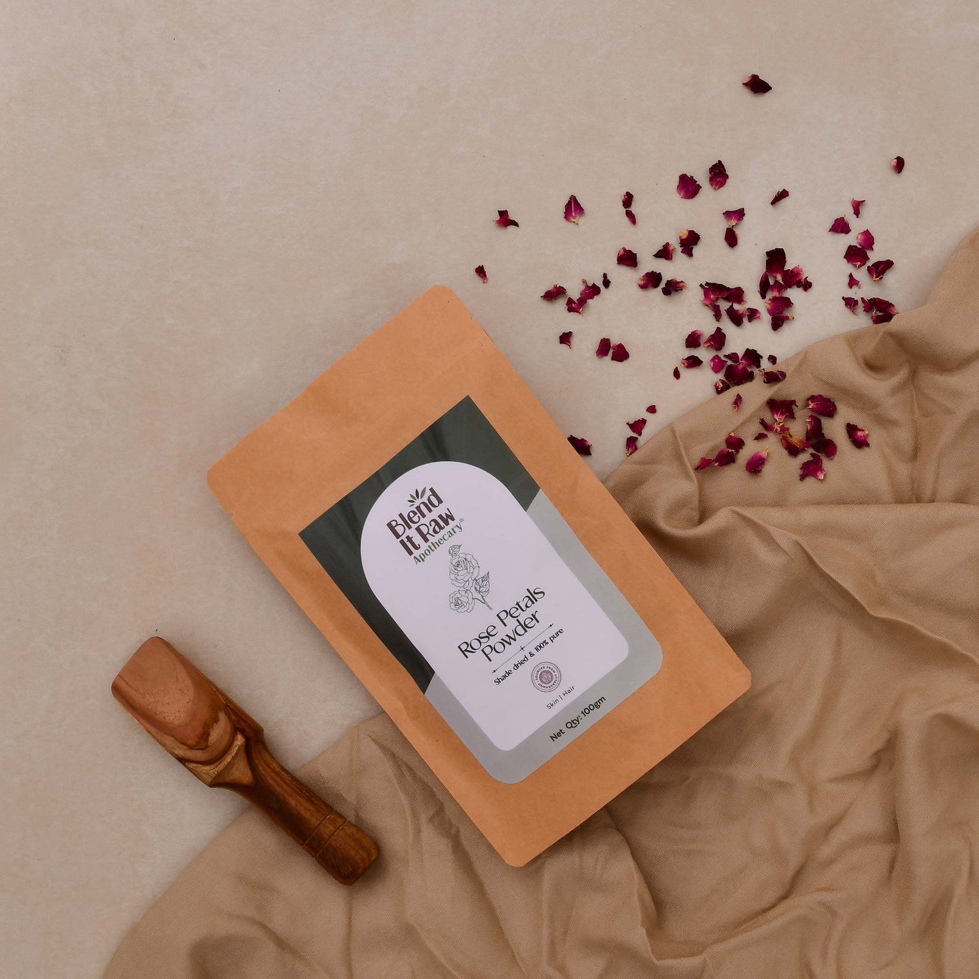 Dried rose petals - Blend It Raw Apothecary