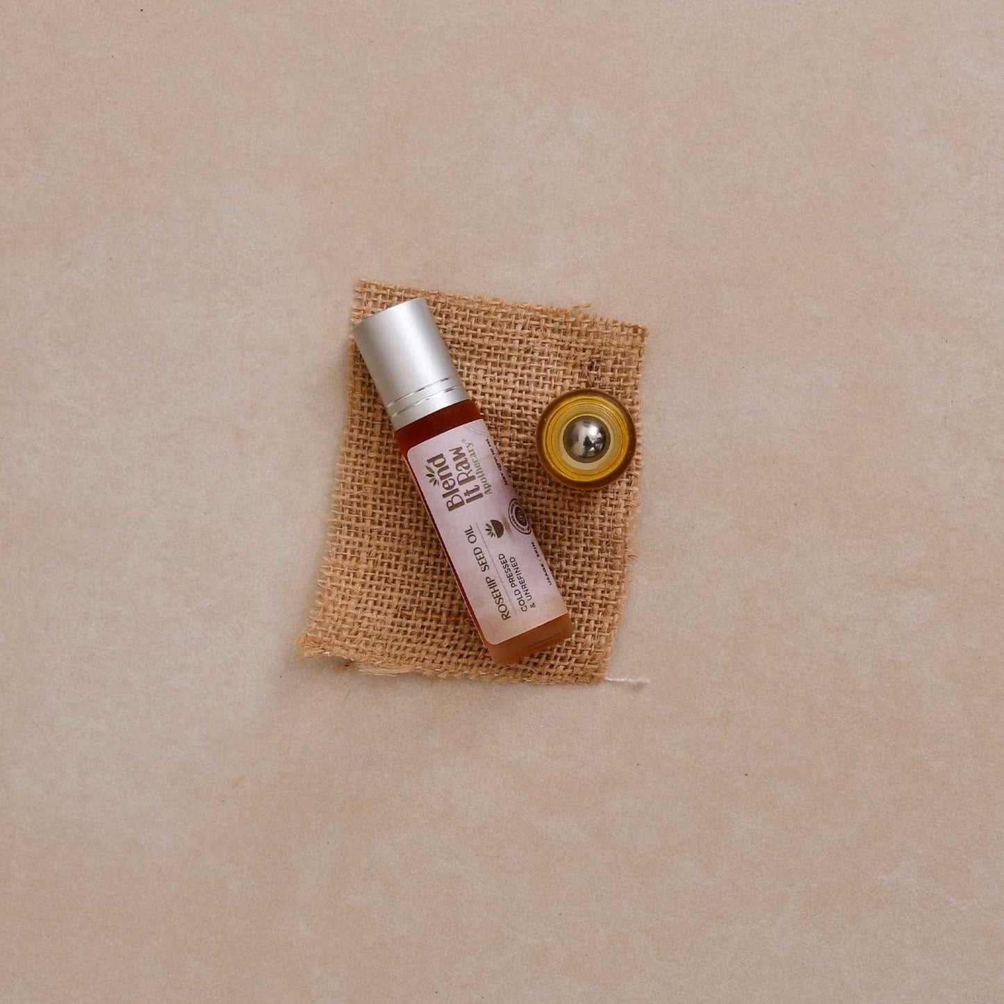 Rosehip oil roller bottle - Blend It Raw Apothecary