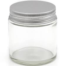 glass jar, blend it raw beauty, blend it raw apothecary